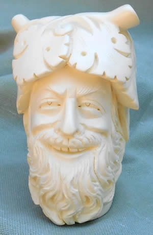 Meerschaum  Pipe.; Extra, extra Large  Bacchus